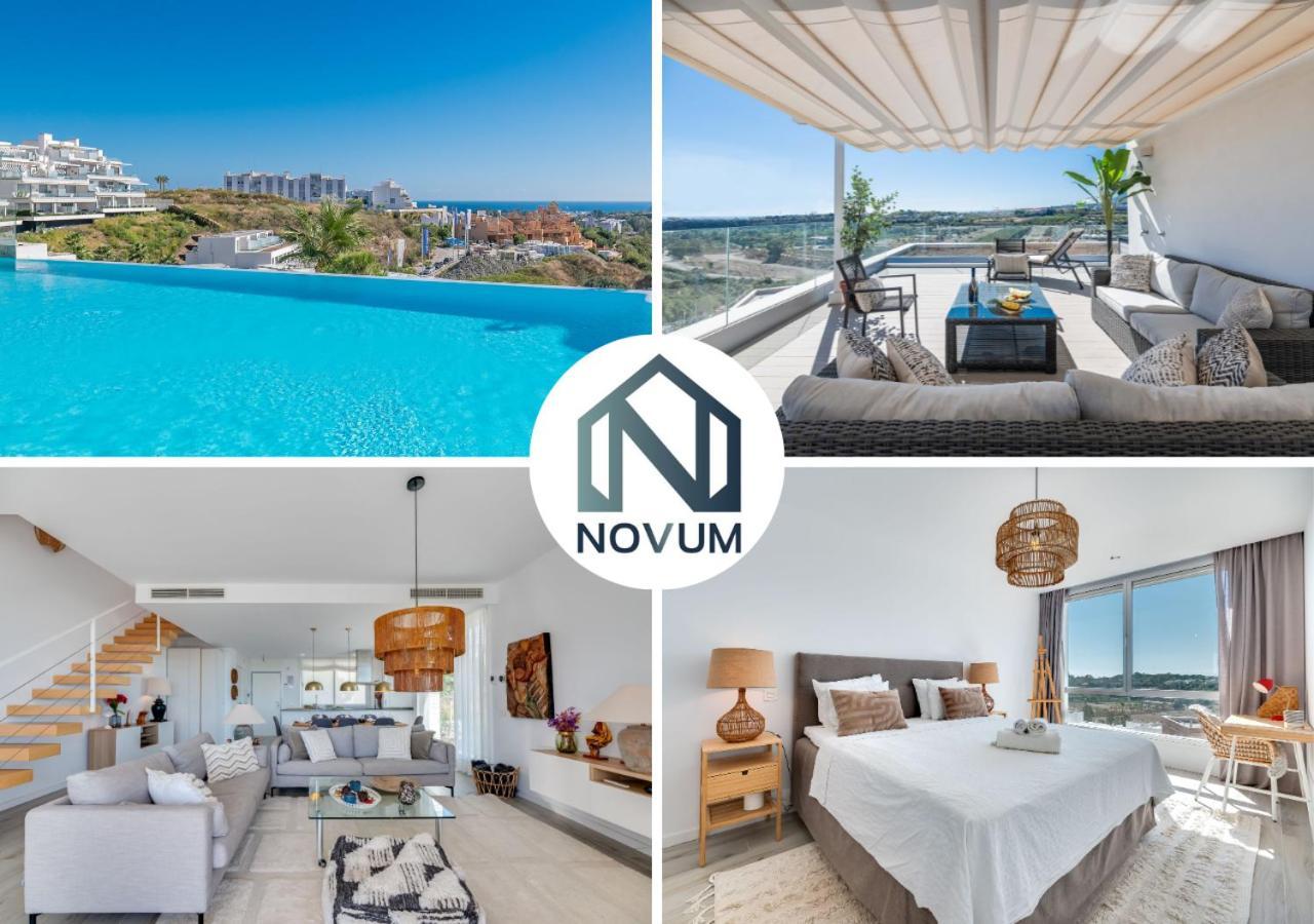 Апартаменты Unique 3-Bdrm Townhouse, Stunning View, Pool & Bbq Эстепона Экстерьер фото